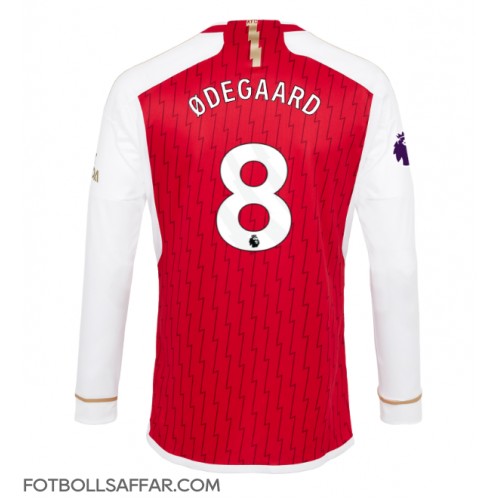 Arsenal Martin Odegaard #8 Hemmatröja 2023-24 Långärmad
